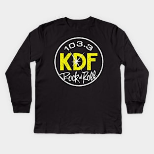 KDF 103 Pure Rock 1970 Kids Long Sleeve T-Shirt